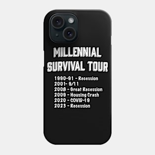 Millennial Survivor Tour Date Phone Case
