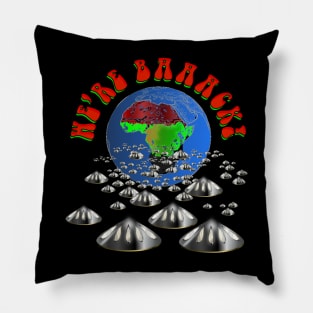 Juneteenth Back to Africa UFO Fleet Pillow