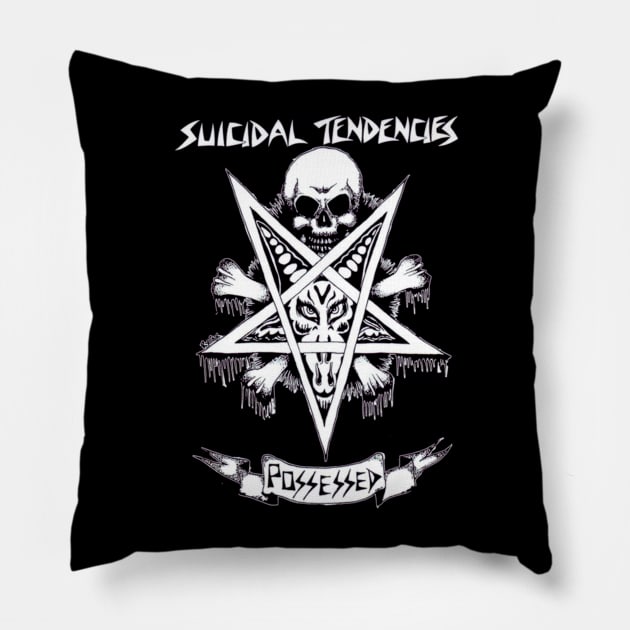 Suicidal Tendencies new 4 Pillow by RyuZen