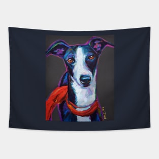 Greyhound with Scarf Tapestry