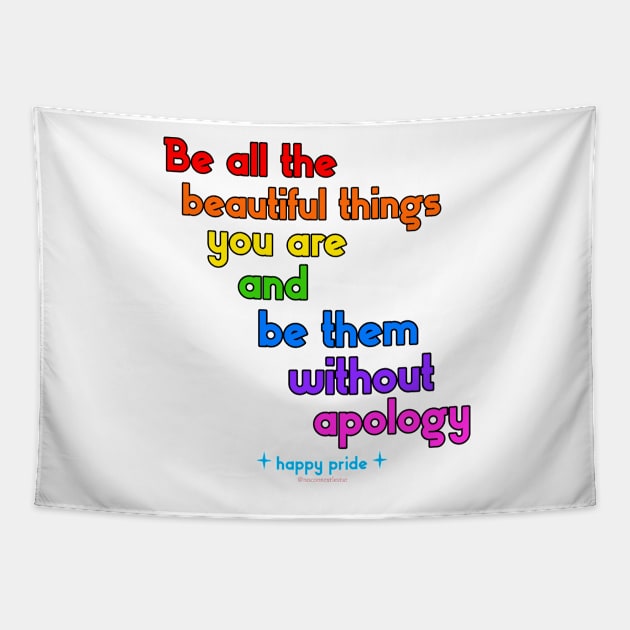 Lestat - Pride Quote Tapestry by nocontextlestat