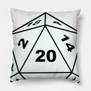 Intelligence Stat D20 Pillow