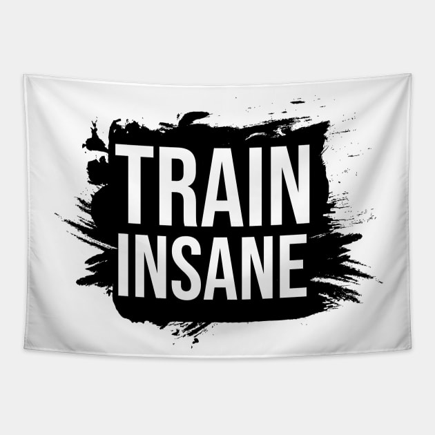 Train insane Tapestry by Dosunets