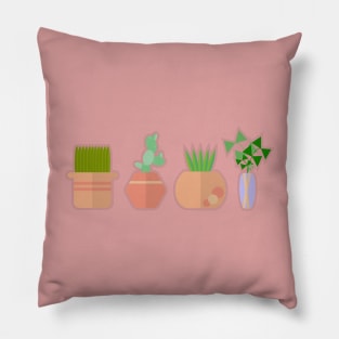 succulent pots Pillow