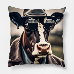 funny cow Pillow