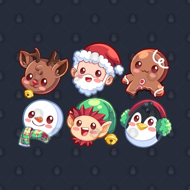 Christmas Holiday Icons by art4anj