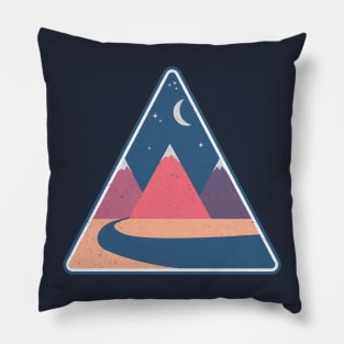 Mountain Scene Pillow