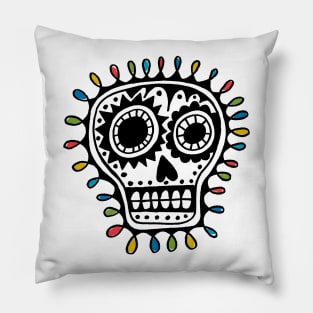 Sugar Skull sharpie Pillow