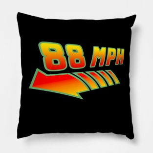 Back To The Future - 88 mph Pillow