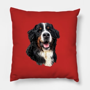 Bernese Mountain Dog Cuteness! Pillow