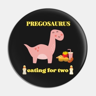 Preggosaurus cute pregnancy dinosaur for a mom to be Pin