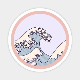 Pastel Wave Magnet