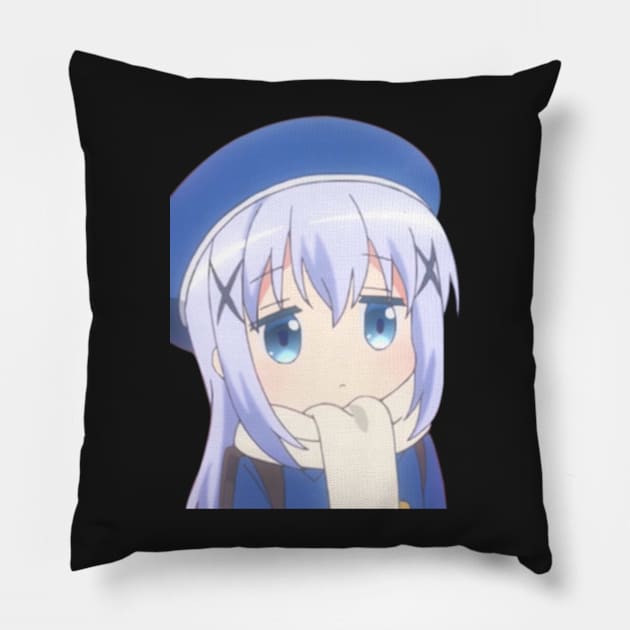 Chino Winter Clothing Pillow by KokoroPopShop