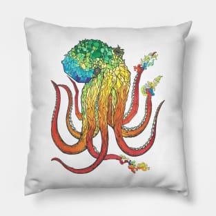 Existential Octopus Pillow