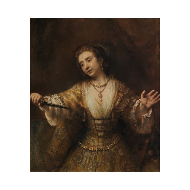 Lucretia by Rembrandt by Classic Art Stall