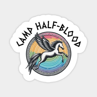 camp half blood rainbow color Magnet