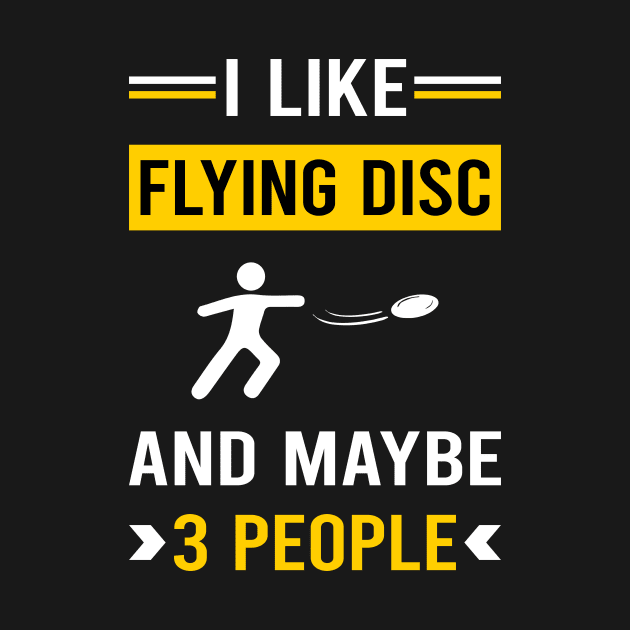 3 People Flying Disc by Good Day