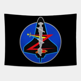 Black Panther Art - NASA Space Badge 61 Tapestry