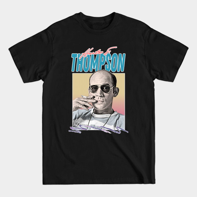 Discover Hunter S Thompson / Retro Style Aesthetic Design - Hunter S Thompson - T-Shirt