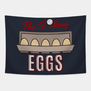 Funny Games Eggs Tapestry