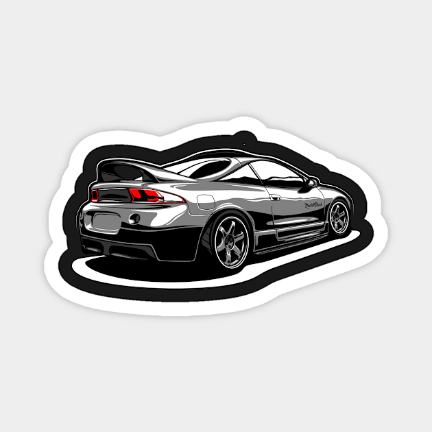 Eclipse gsx jdm Magnet by ASAKDESIGNS