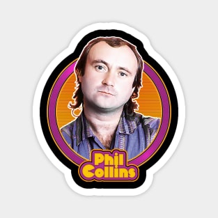 Phil Collins // Retro 80s Fan Design Magnet