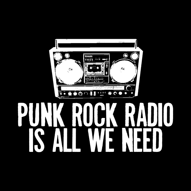 Punk Rock Radio by Spacamaca