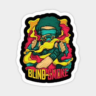 Colorfull Blind Smoke Magnet