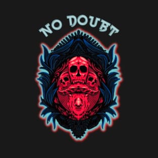 demon skull and buffalo ~ No Doubt T-Shirt