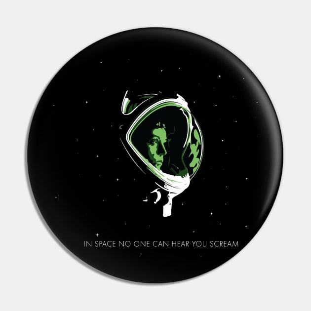 Alien - Space Pin by NorthWestDesigns