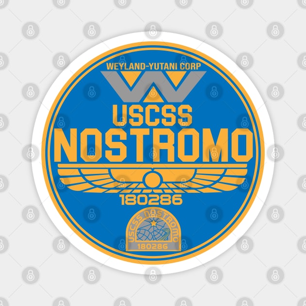 USCSS Nostromo Magnet by SuperEdu