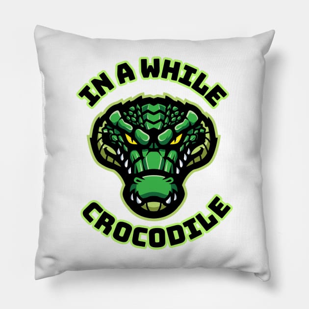 crocodile Pillow by HB Shirts