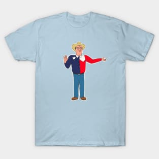 King of the Hill Character Line Up Adult Short Sleeve T-Shirt