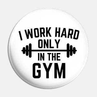 Gym quote black text Pin