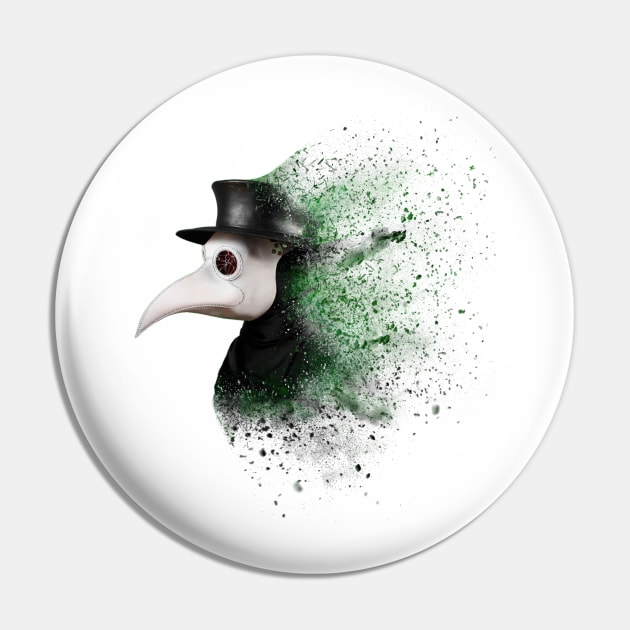 Plague doctor Pin by AshotTshirt