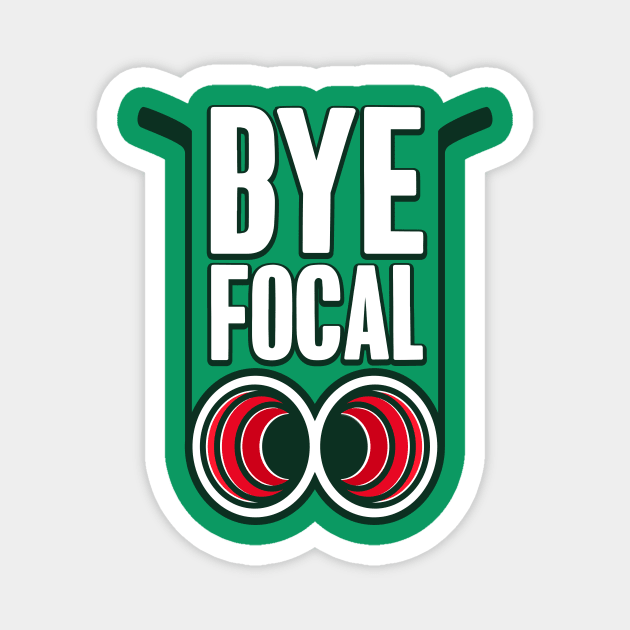 1971 - Bye Focal (Spectraflame Green) Magnet by jepegdesign