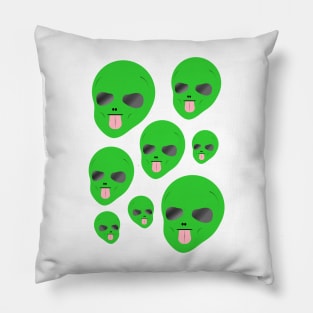 Alien face Pillow