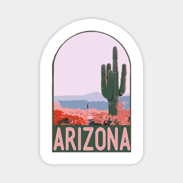 Arizona Decal Magnet by zsonn