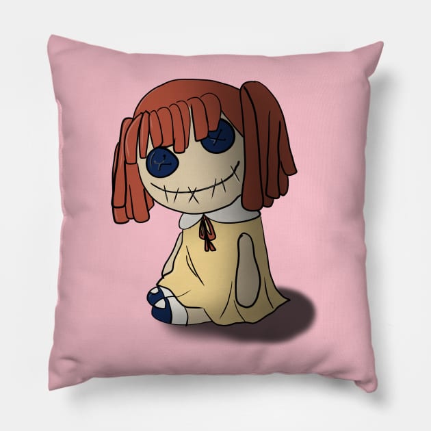 Dollo The Spooky Halloween Doll Pillow by PreeTee 