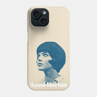 Anna Karina \\\\ 60s Nouvelle Vague Phone Case