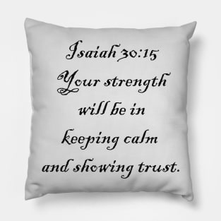 Isaiah 30:15 Pillow