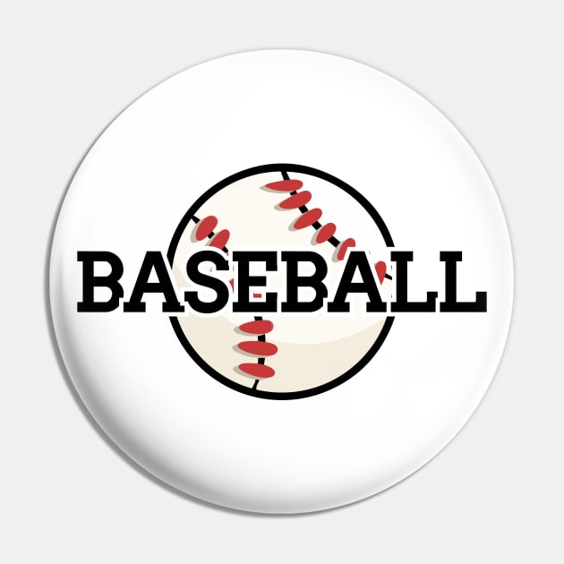 Baseball Pin by oixxoart