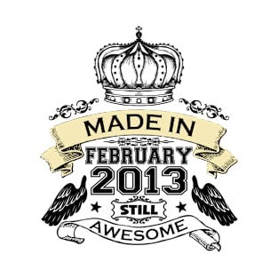 Made in March 2013 Bday T-Shirt