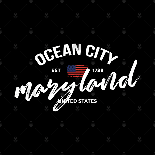 Ocean City Maryland EST 1788 United States by Aldebaran