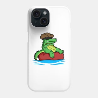 Floating Gator Phone Case