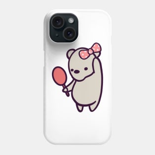 Polar Bear Bow Phone Case