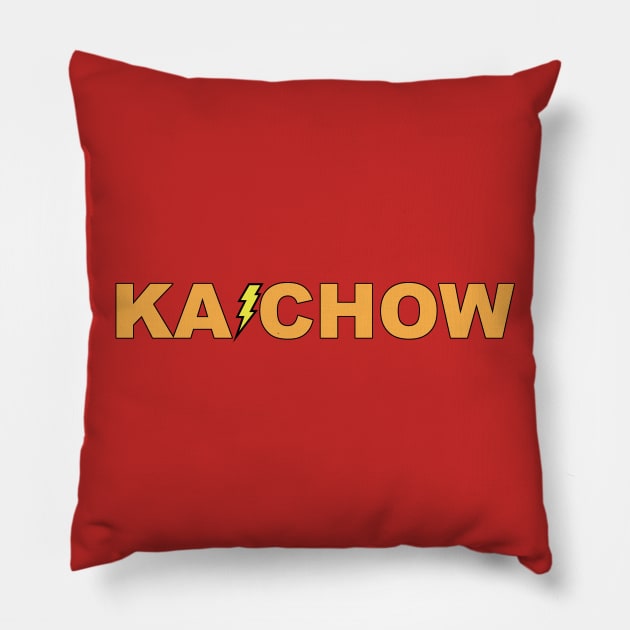 KA-CHOW Pillow by princessdesignco