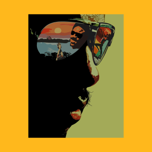 Stevie Wonder Retro Aesthetic 70s 80 T-Shirt