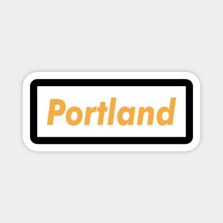 Portland Meat Brown Magnet