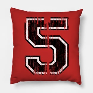 Varsity Sports Letter 5 Pillow